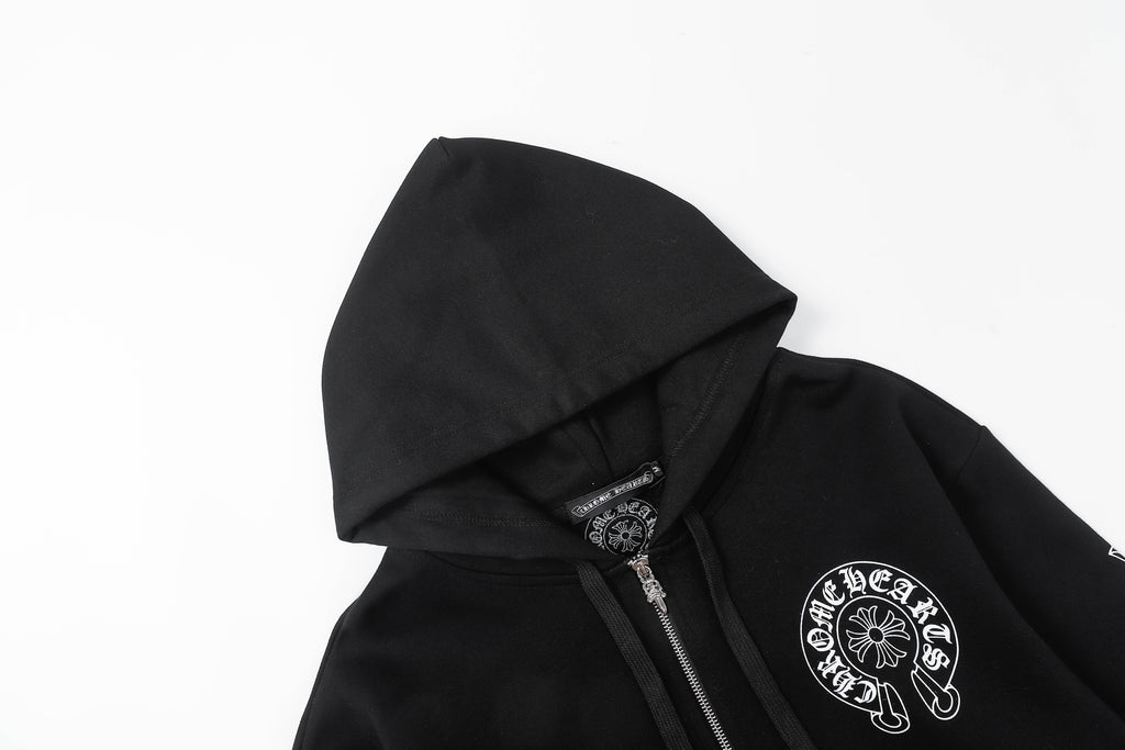 Chrome Hearts New Zip Up Hoodie 8515