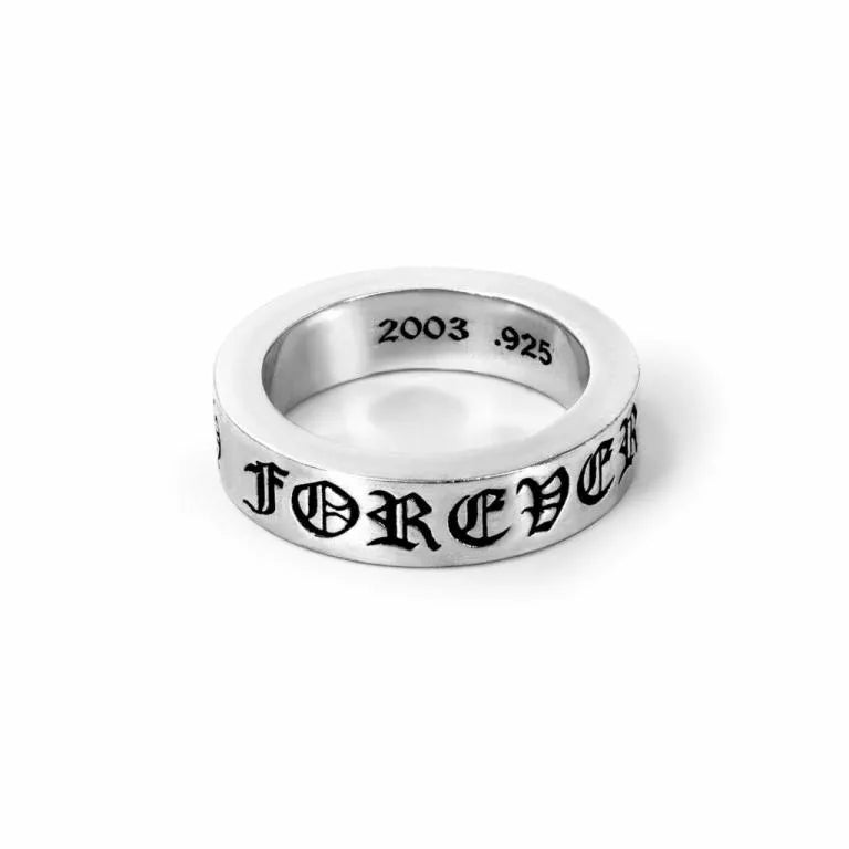6MM CHROME HEARTS FOREVER RING 闅嗘悅C SPACER 5