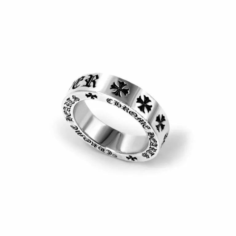 6MM CHROME HEARTS FOREVER RING 闅嗘悅C SPACER 5