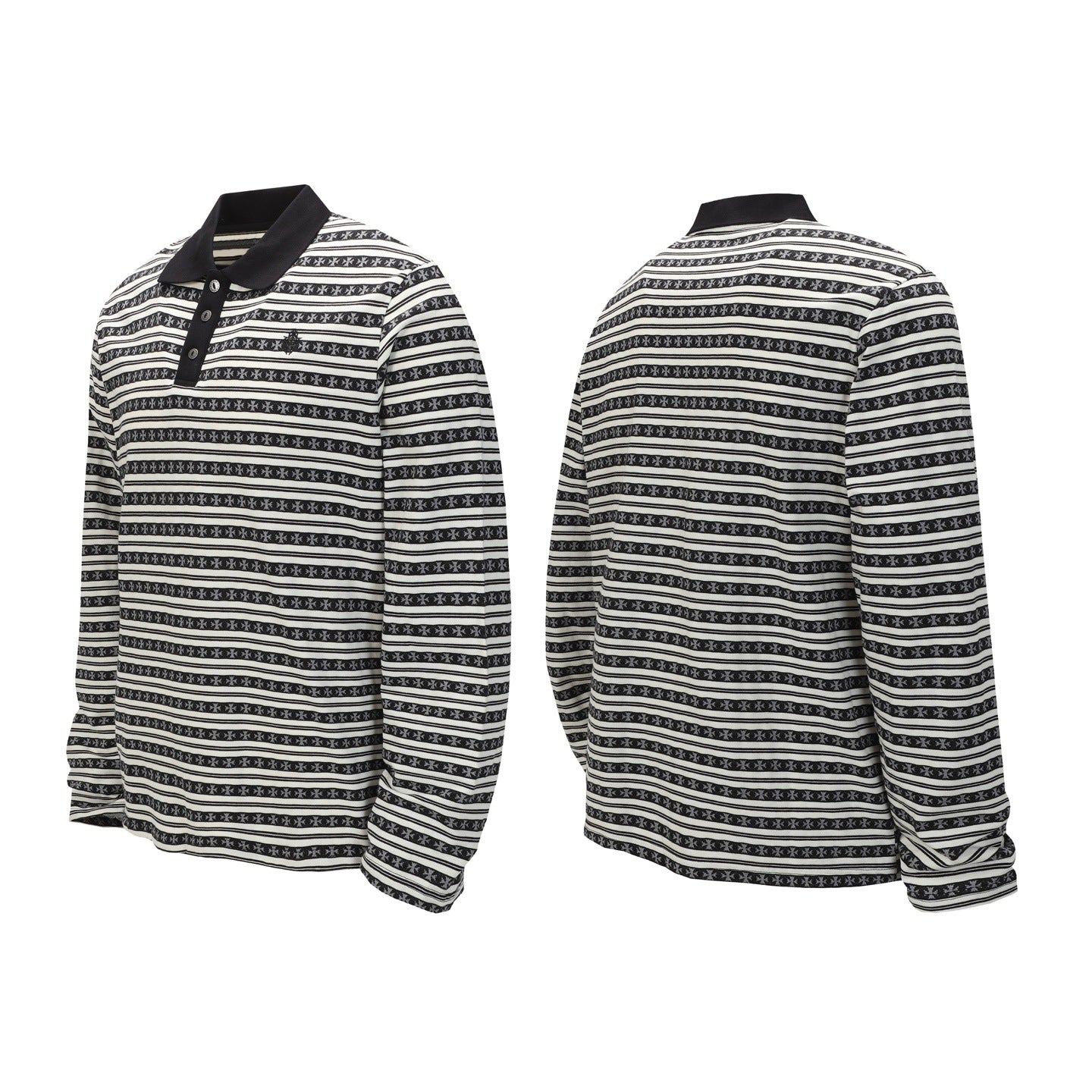 Chrome Hearts Polo Long-Sleeved Shirt