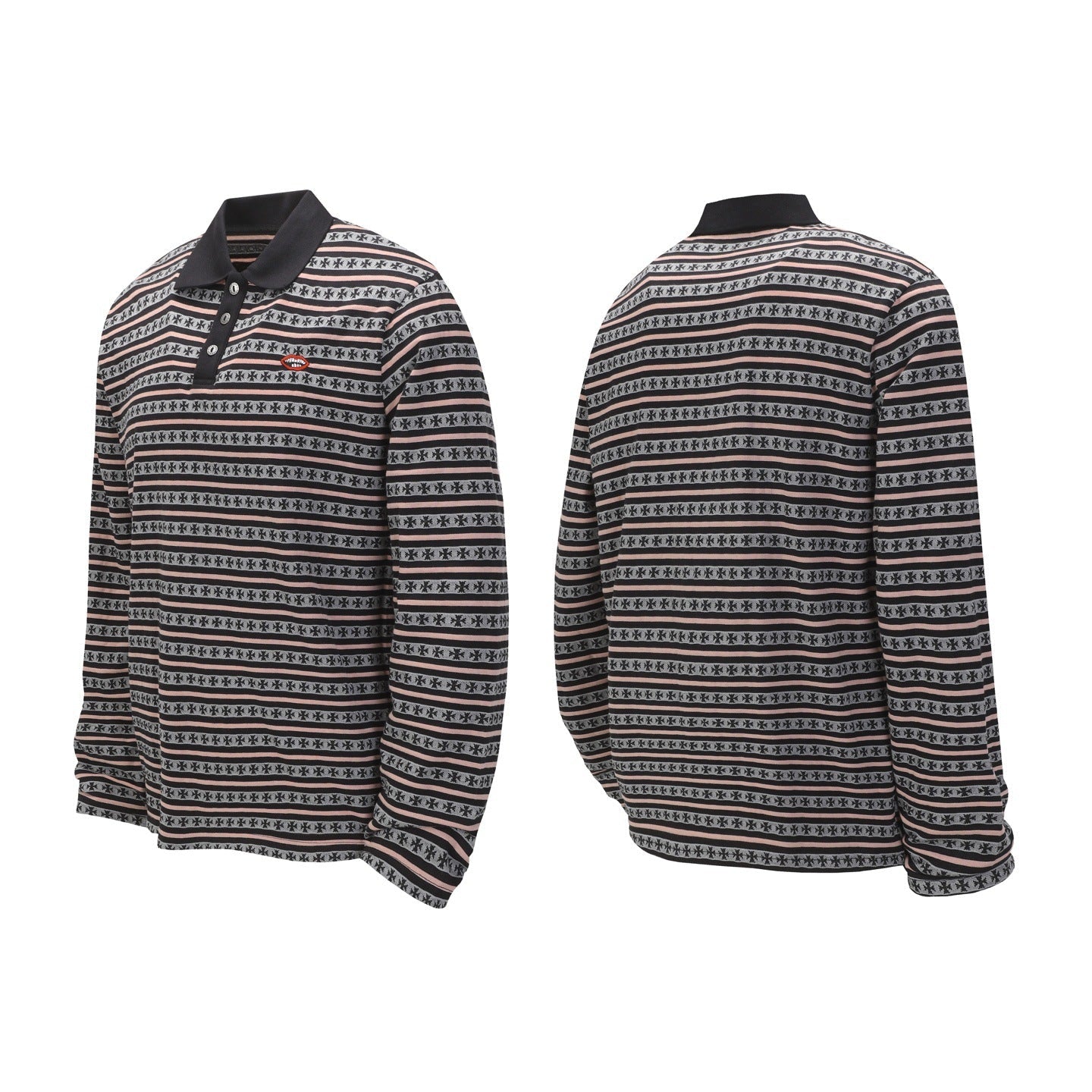 Chrome Hearts Polo Long-Sleeved Shirt