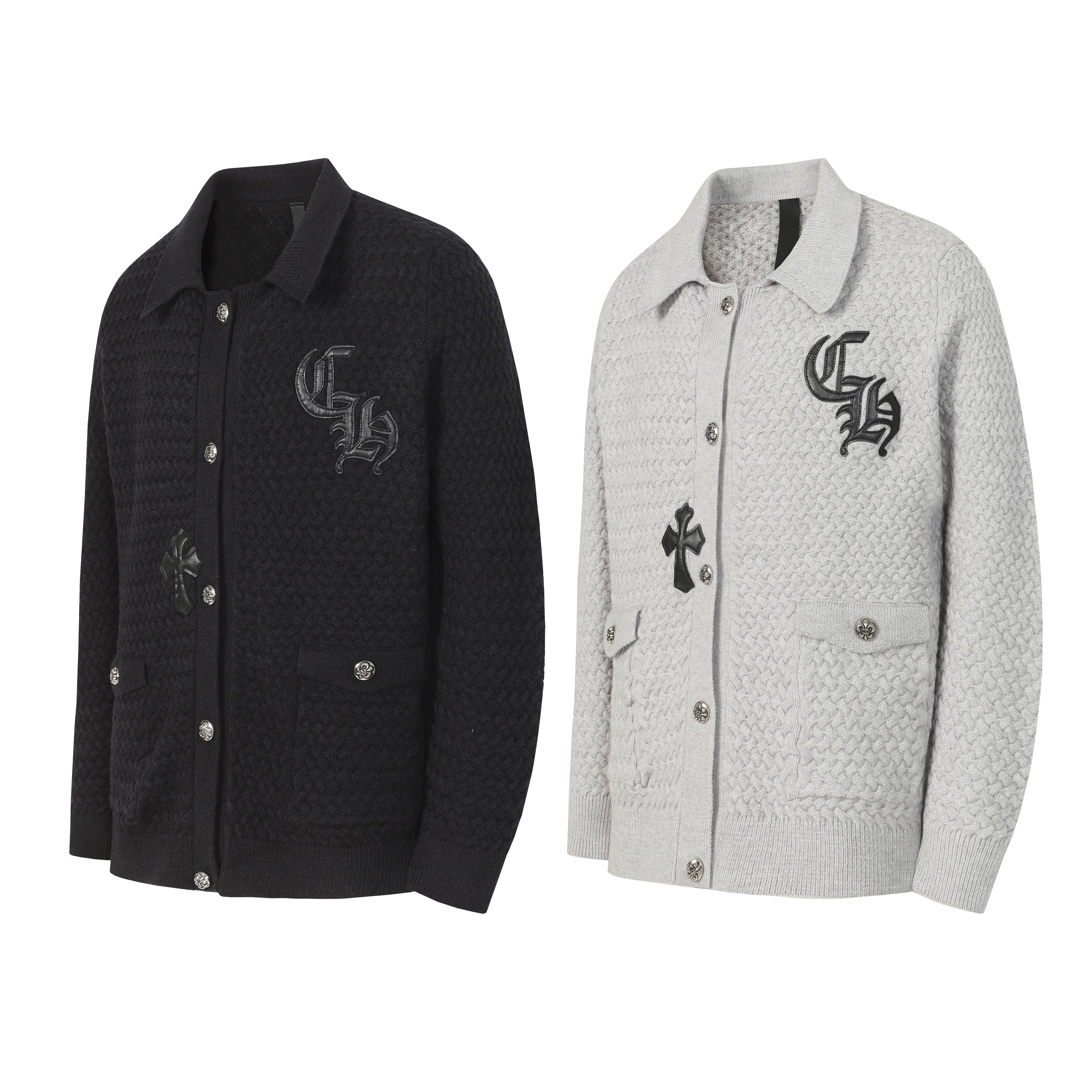 Chrome Hearts New Cardigan Sweater Jacket M904