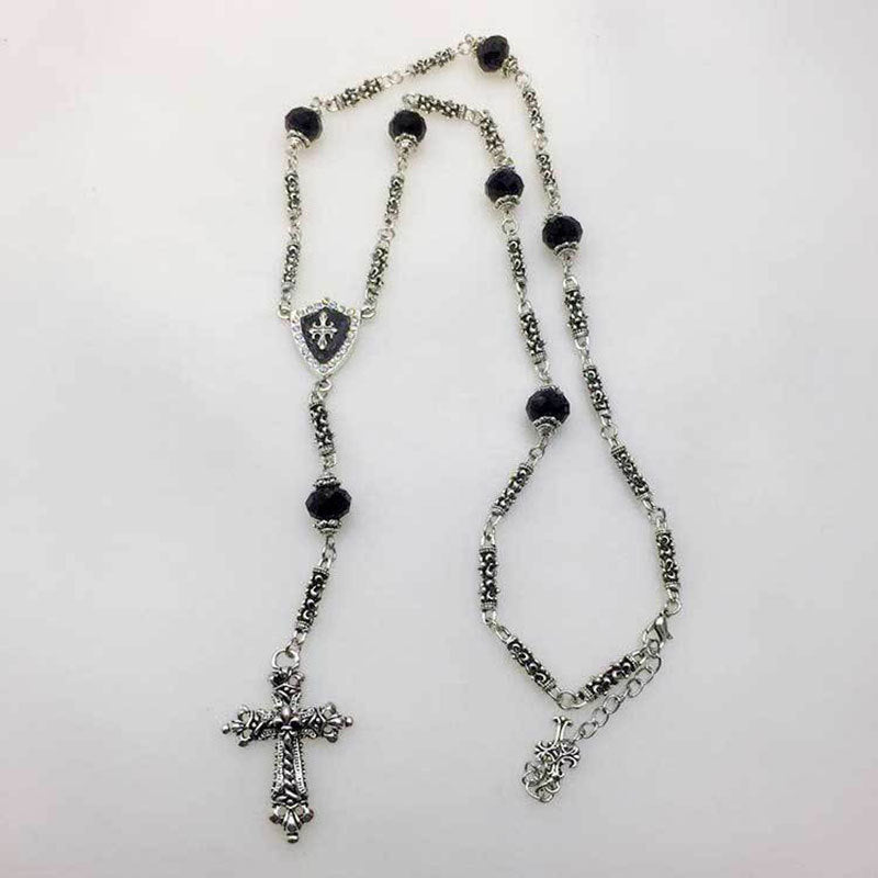 chrome hearts Cross chain Necklace