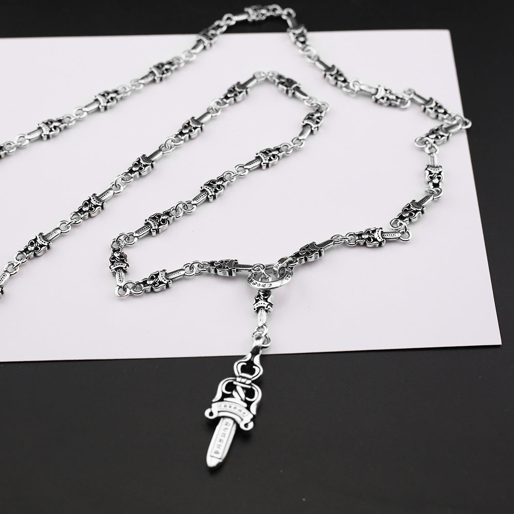 Chrome Hearts sword chain sword pendant necklace