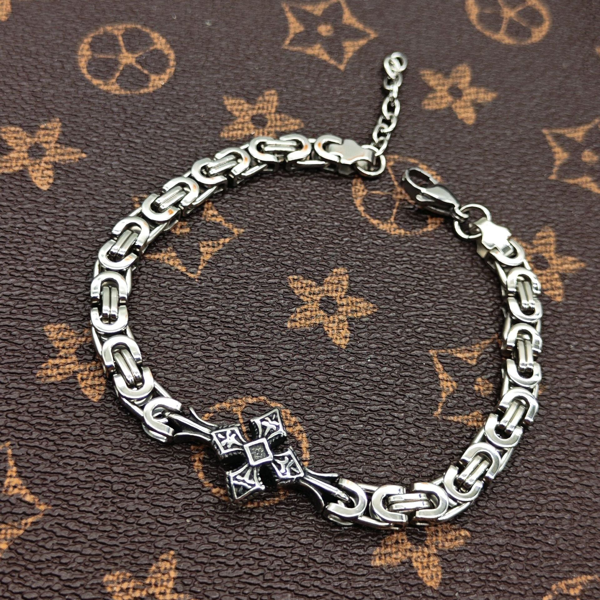 Chrome Hearts 925 Sterling silver retro bracelet