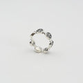 Chrome Hearts cross print open ring