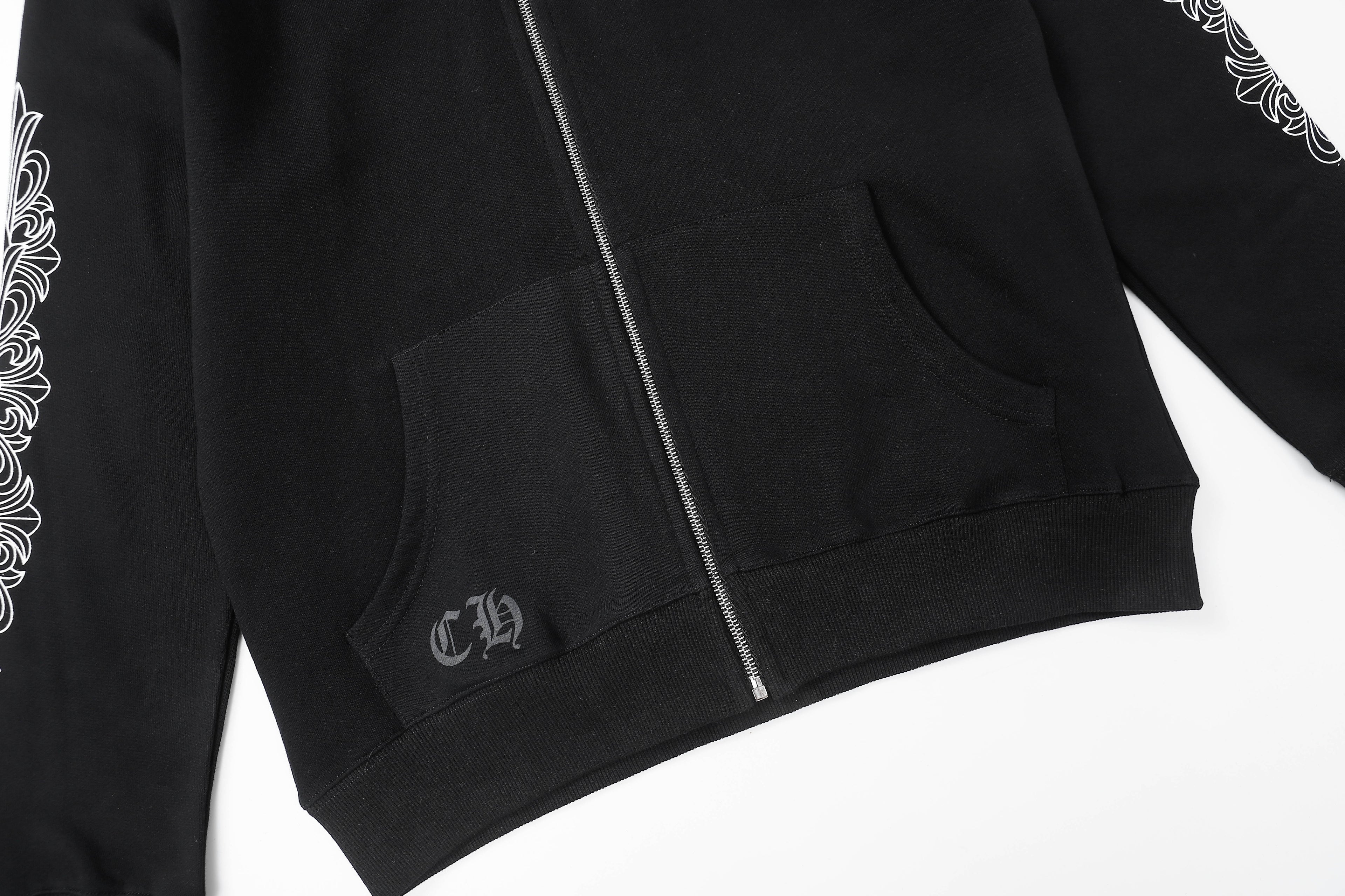 Chrome Hearts New Zip Up Hoodie 8515